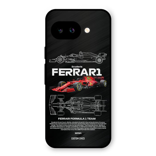 Red Formula Car Google Pixel 9A Mobile Back Cover - Car&Bike PrintShield Case