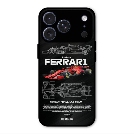 Red Formula Car iPhone 17 Pro Mobile Back Cover - Car&Bike PrintShield Case