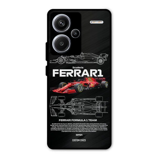 Red Formula Car Redmi Note 13 Pro Plus Mobile Back Cover - Car&Bike PrintShield Case