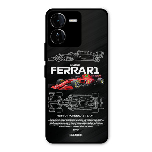 Red Formula Car iQOO Z9 Mobile Back Cover - Car&Bike PrintShield Case