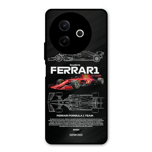 Red Formula Car Vivo Y39 Mobile Back Cover - Car&Bike PrintShield Case