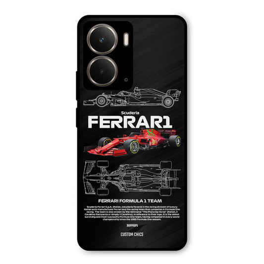Red Formula Car Realme P3 Mobile Back Cover - Car&Bike PrintShield Case