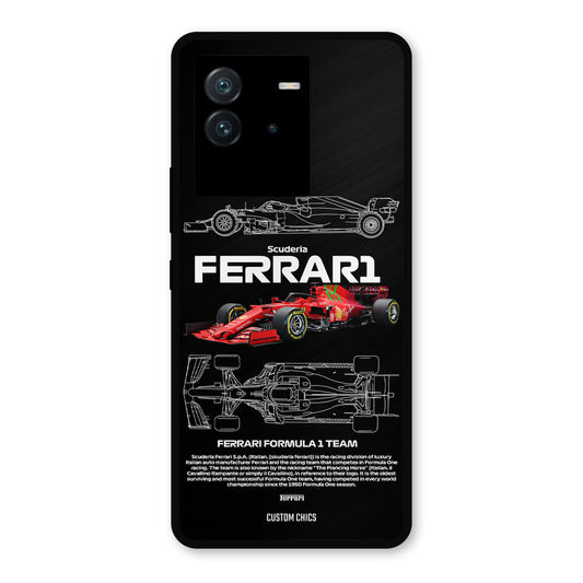 Red Formula Car iQoo Neo 6 Mobile Back Cover - Car&Bike PrintShield Case