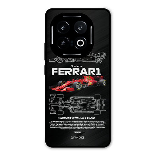 Red Formula Car iQOO 13 Mobile Back Cover - Car&Bike PrintShield Case