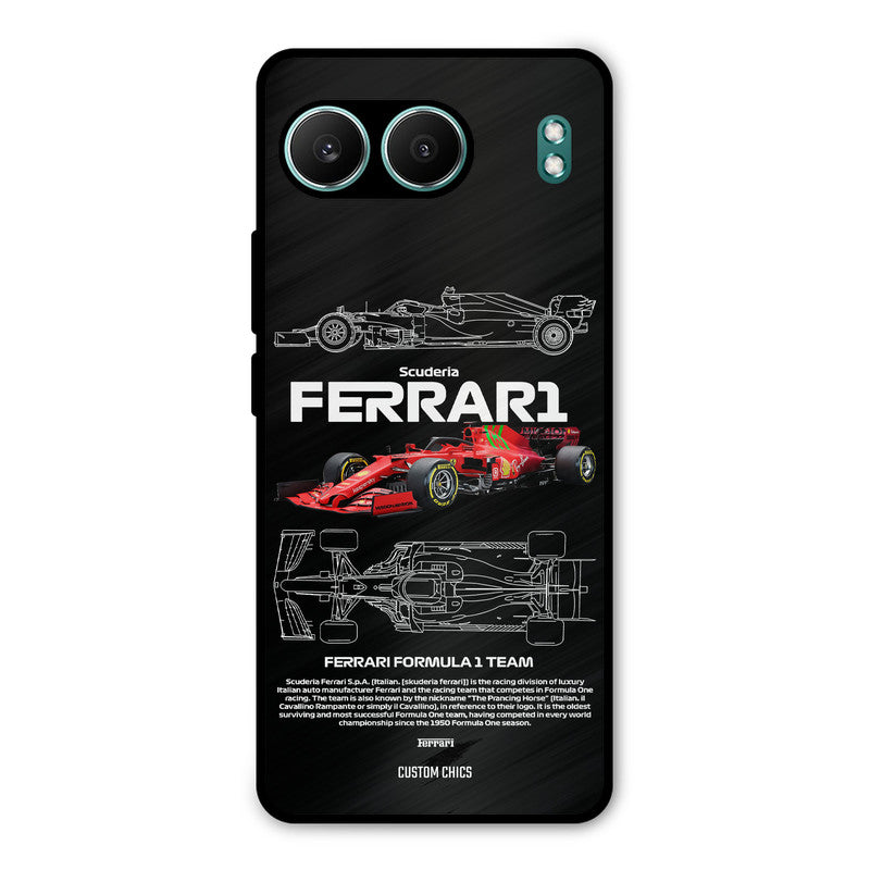 Red Formula Car OnePlus Nord 4 Mobile Back Cover - Car&Bike PrintShield Case
