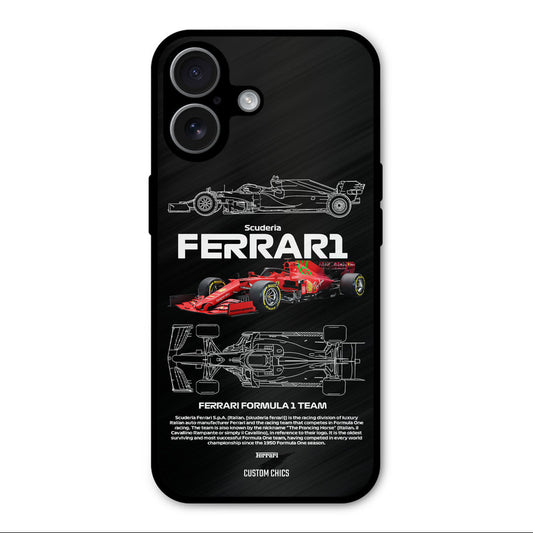 Red Formula Car iPhone 17 Mobile Back Cover - Car&Bike PrintShield Case