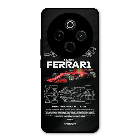 Red Formula Car iQoo Z10 Mobile Back Cover - Car&Bike PrintShield Case