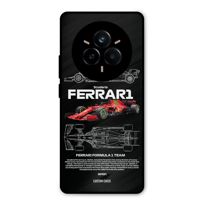 Red Formula Car Realme 14 Pro Mobile Back Cover - Car&Bike PrintShield Case