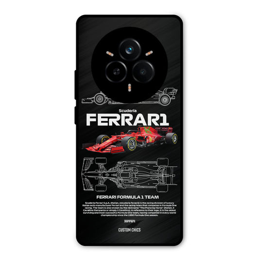 Red Formula Car Realme 14 Pro Mobile Back Cover - Car&Bike PrintShield Case