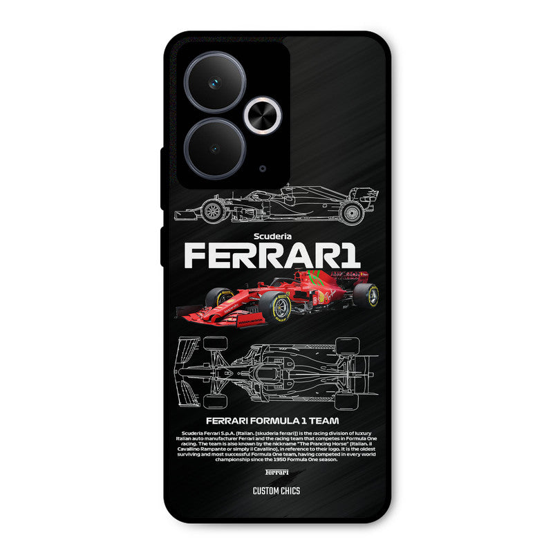 Red Formula Car Realme 14T Mobile Back Cover - Car&Bike PrintShield Case