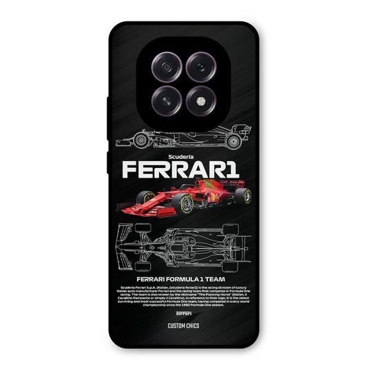 Red Formula Car Oppo F29 Mobile Back Cover - Car&Bike PrintShield Case