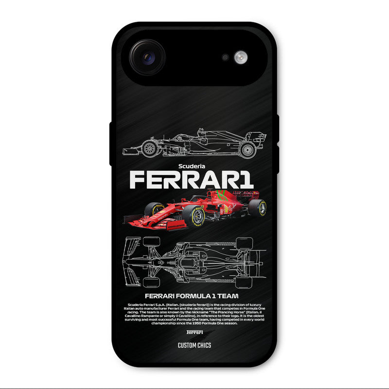 Red Formula Car iPhone Air Mobile Back Cover - Car&Bike PrintShield Case