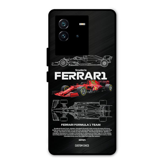 Red Formula Car iQOO Neo 6 5G Mobile Back Cover - Car&Bike PrintShield Case