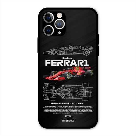 Red Formula Car iPhone 11 Pro Mobile Back Cover - Car&Bike PrintShield Case