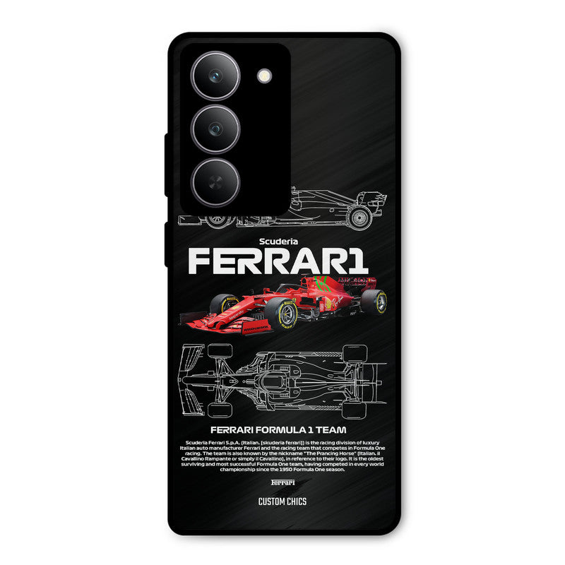 Red Formula Car Realme 14x Mobile Back Cover - Car&Bike PrintShield Case