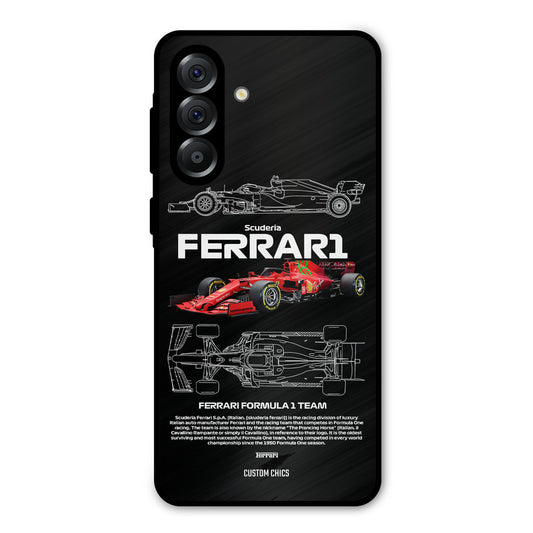 Red Formula Car Samsung Galaxy A36 Mobile Back Cover - Car&Bike PrintShield Case