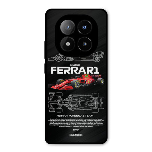 Red Formula Car Redmi Note 14 Pro Plus 5G Mobile Back Cover - Car&Bike PrintShield Case