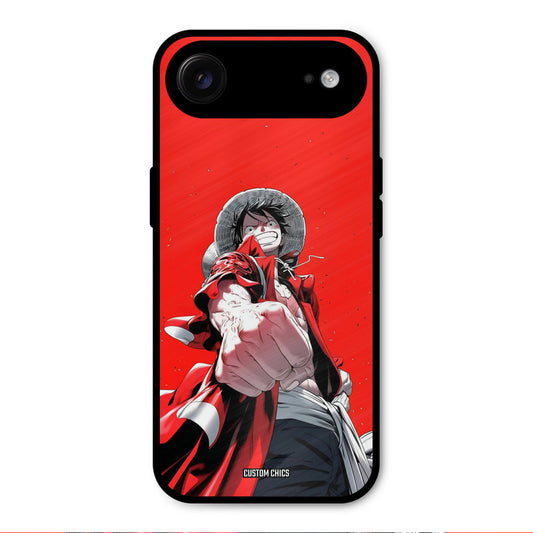 Red Luffy iPhone Air Mobile Back Cover - Anime PrintShield Case