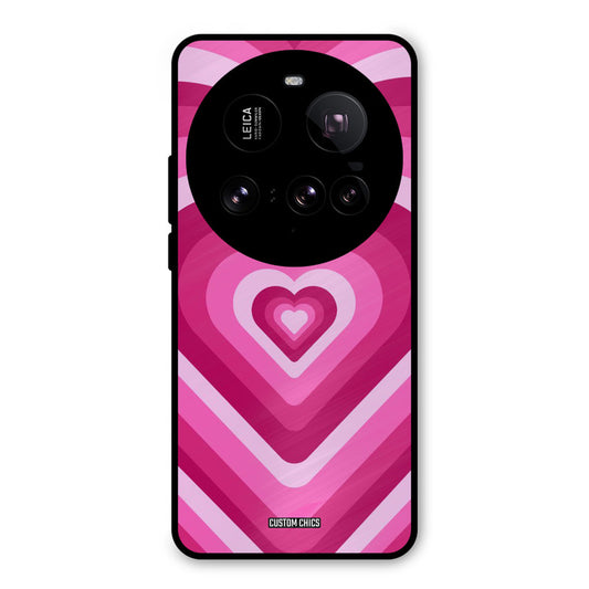 Red Pink Heart Xiaomi Mi 15 Ultra Mobile Back Cover - Aesthetic PrintShield Case