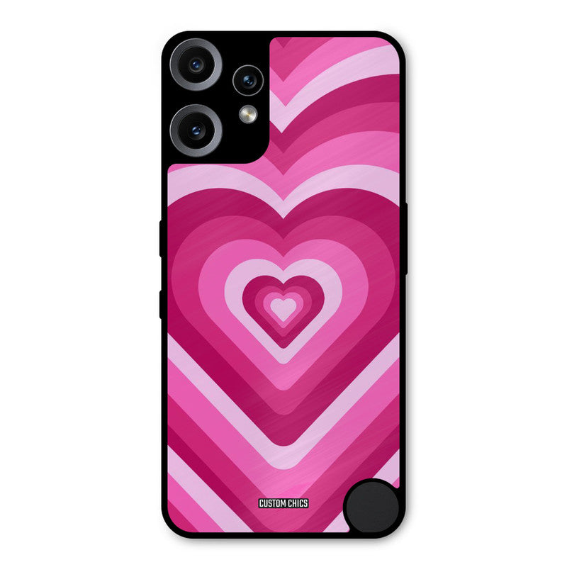 Red Pink Heart Nothing CMF Phone 2 Pro Mobile Back Cover - Aesthetic PrintShield Case