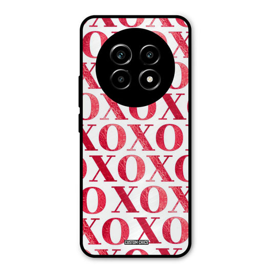 Red XOXO Realme 13 Pro Mobile Back Cover - Cute PrintShield Case