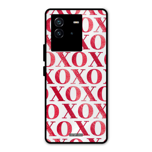 Red XOXO iQOO Neo 6 5G Mobile Back Cover - Cute PrintShield Case
