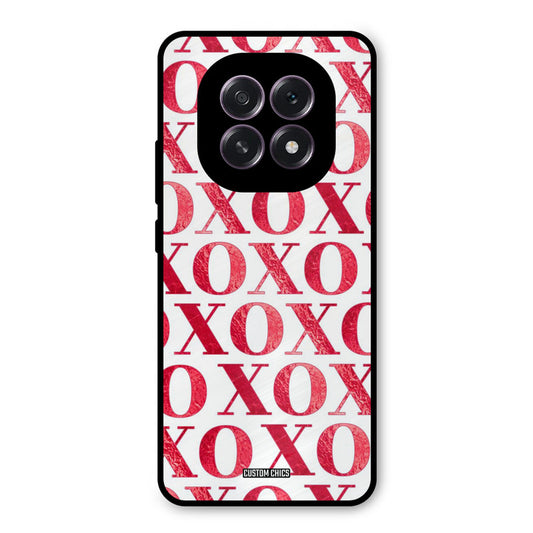 Red XOXO Oppo F29 Mobile Back Cover - Cute PrintShield Case