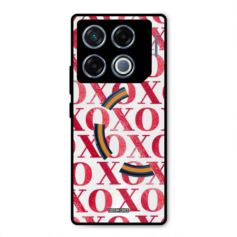 Red XOXO Infinix GT 20 Pro Mobile Back Cover - Cute PrintShield Case