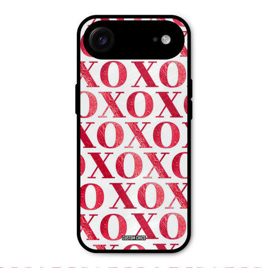 Red XOXO iPhone Air Mobile Back Cover - Cute PrintShield Case