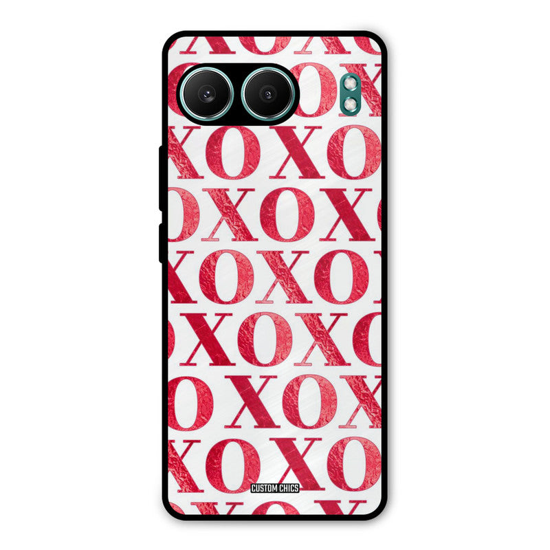 Red XOXO OnePlus Nord 4 Mobile Back Cover - Cute PrintShield Case