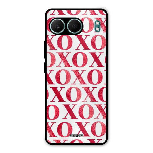 Red XOXO OnePlus Nord 4 Mobile Back Cover - Cute PrintShield Case