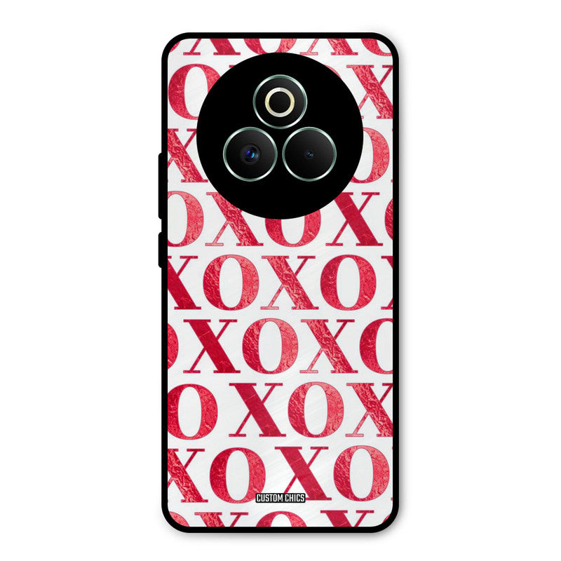 Red XOXO Realme P3 Pro 5G Mobile Back Cover - Cute PrintShield Case