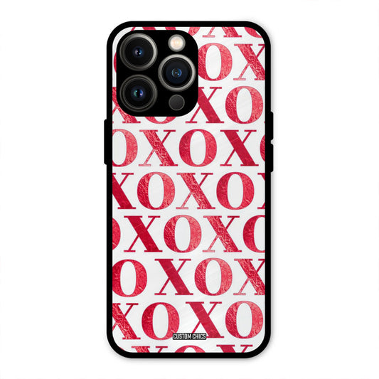 Red XOXO iPhone 13 Pro Max Mobile Back Cover - Cute PrintShield Case