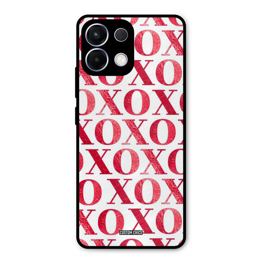 Red XOXO Oppo K13 5G Mobile Back Cover - Cute PrintShield Case