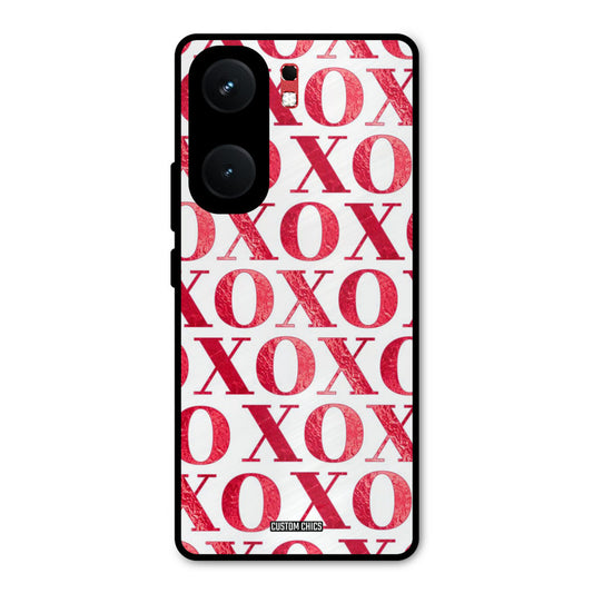Red XOXO iQOO Neo 9 Pro Mobile Back Cover - Cute PrintShield Case