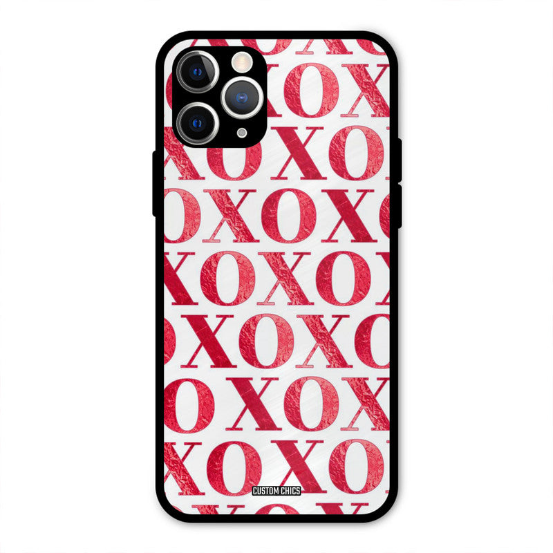 Red XOXO iPhone 11 Pro Mobile Back Cover - Cute PrintShield Case