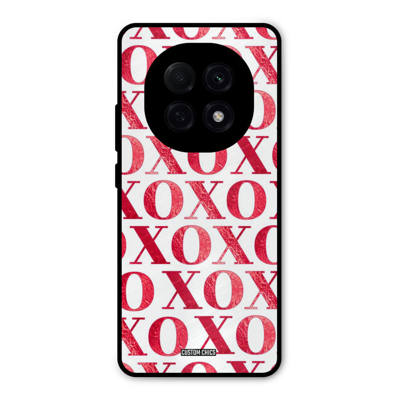 Red XOXO Oppo F29 Pro Mobile Back Cover - Cute PrintShield Case