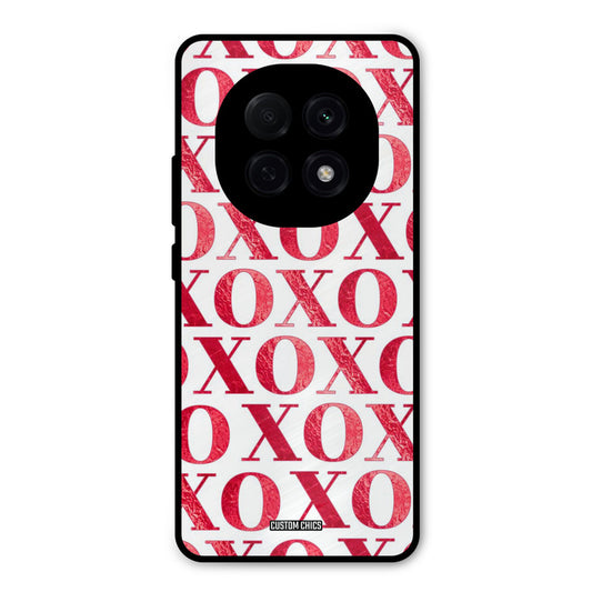 Red XOXO Oppo F29 Pro Mobile Back Cover - Cute PrintShield Case