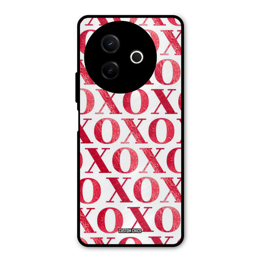 Red XOXO Vivo Y39 Mobile Back Cover - Cute PrintShield Case