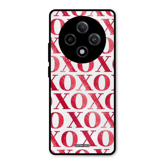 Red XOXO Oppo F27 Pro Plus 5G Mobile Back Cover - Cute PrintShield Case