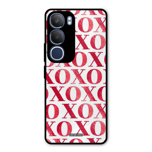 Red XOXO Vivo Y29 Mobile Back Cover - Cute PrintShield Case