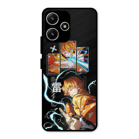 Aggressive Zenitsu Redmi 12 5G Mobile Back Cover - Anime PrintShield Case