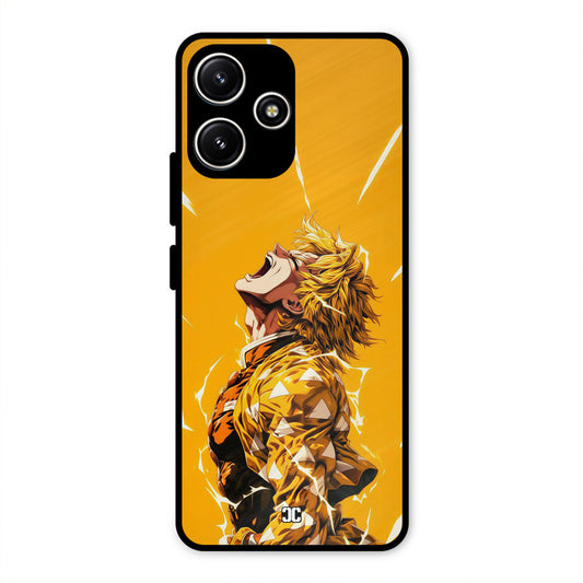 Shouting Zenitsu Redmi 12 5G Mobile Back Cover - Anime PrintShield Case
