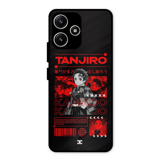Tanjiro Kamado Redmi 12 5G Mobile Back Cover - Anime PrintShield Case