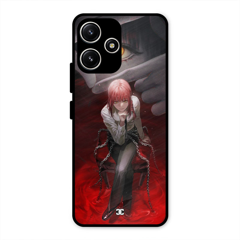 Makima Chains Redmi 12 5G Mobile Back Cover - Anime PrintShield Case