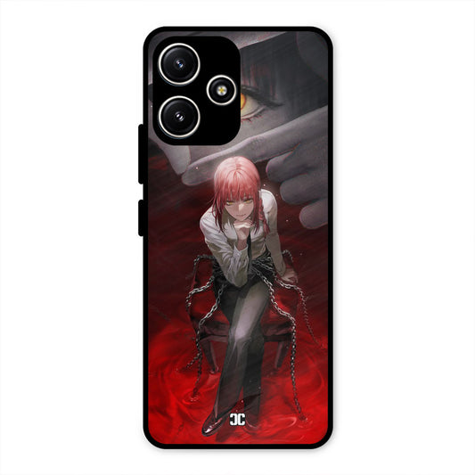 Makima Chains Redmi 12 5G Mobile Back Cover - Anime PrintShield Case
