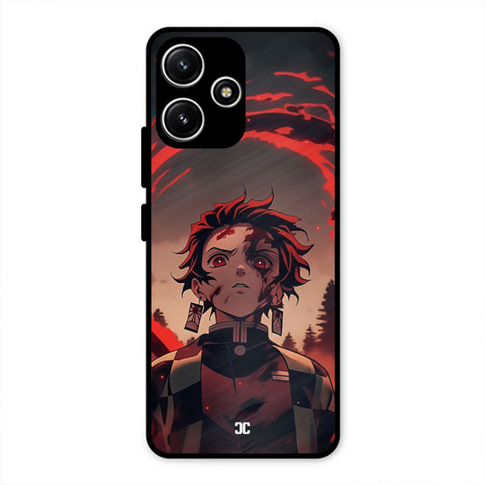 Raging Tanjiro Redmi 12 5G Mobile Back Cover - Anime PrintShield Case
