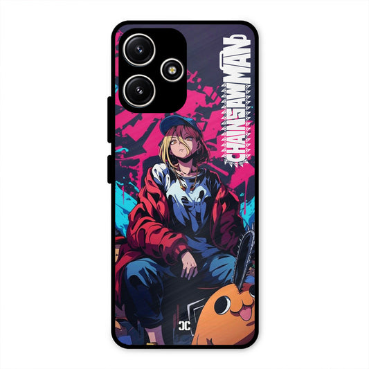 Puchita with Power Redmi 12 5G Mobile Back Cover - Anime PrintShield Case
