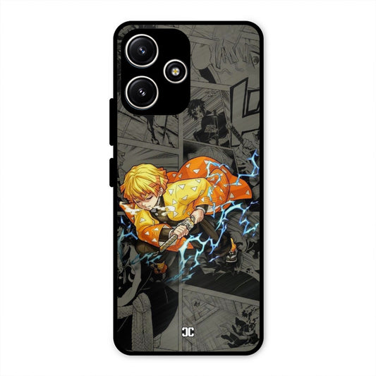 Zenitsu Manga Redmi 12 5G Mobile Back Cover - Anime PrintShield Case