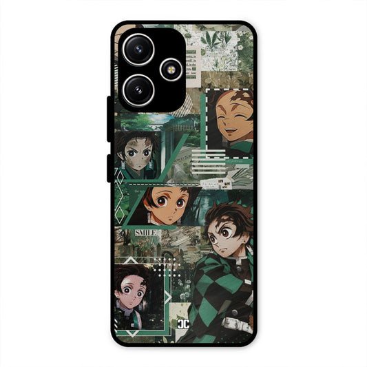 Tanjiro Thoughts Redmi 12 5G Mobile Back Cover - Anime PrintShield Case